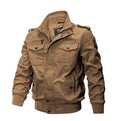 Plus Size Bomber Military Jacket Men Autumn Winter Outwear Casual Cotton Washed Coats Army Flight Tactical Jacket Male 5XL 6XL - melvincucci
