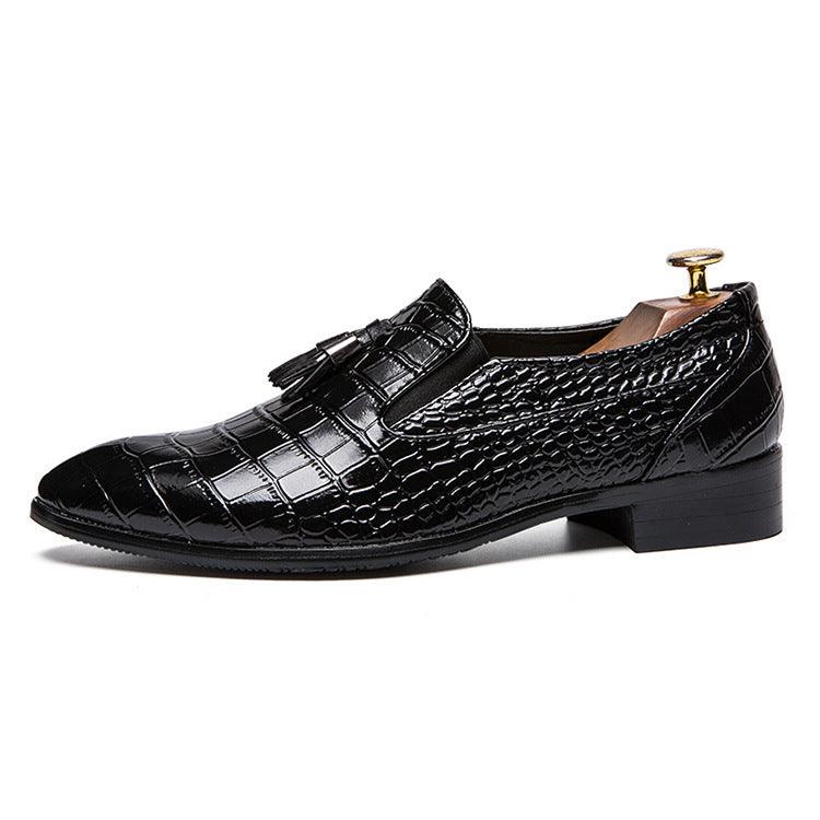 Pointed leather shoes for men - melvincucci