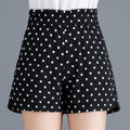 Polka Dot Plaid Shorts Women Summer - melvincucci
