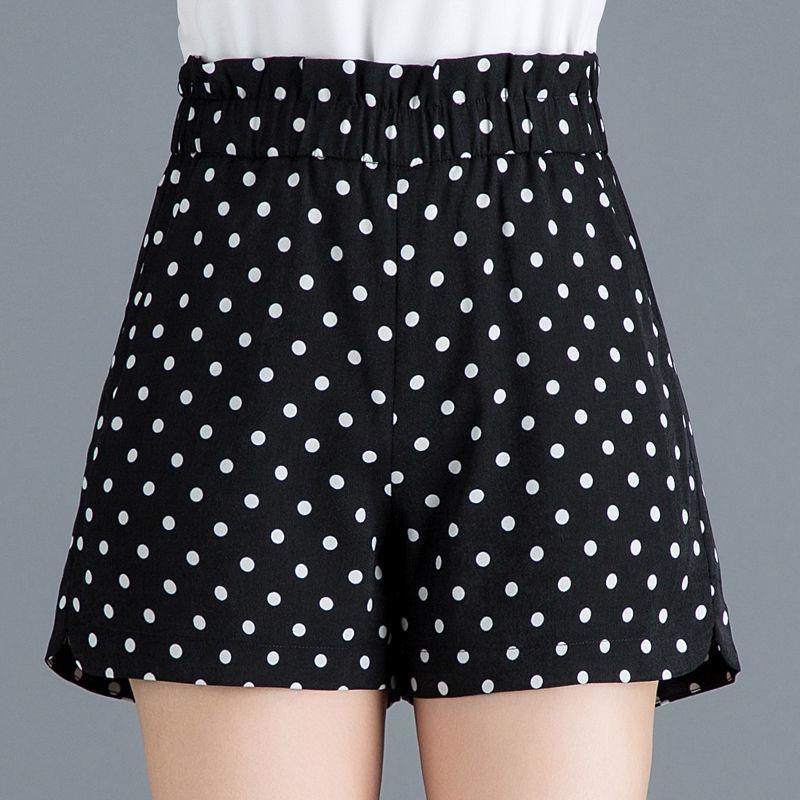 Polka Dot Plaid Shorts Women Summer - melvincucci