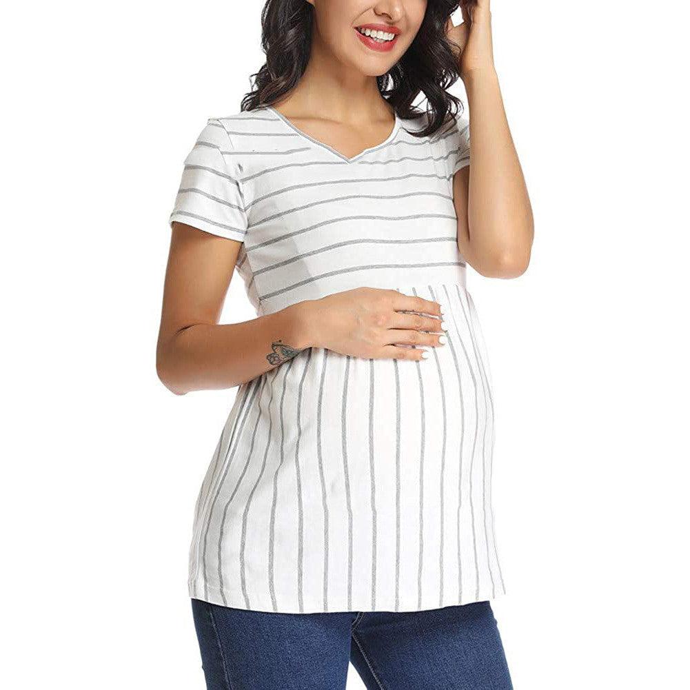 Pregnant Women Breastfeeding Polyester T-shirt - melvincucci