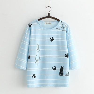 Preppy T-shirt for women - melvincucci
