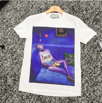 Print T-shirt Men shirts - melvincucci