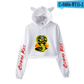 Printed cropped sweatshirt - melvincucci