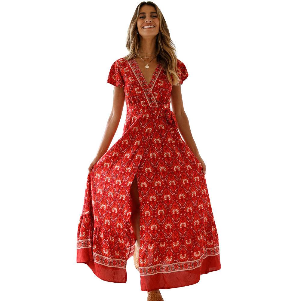 Printed Dress Sexy Dress - melvincucci