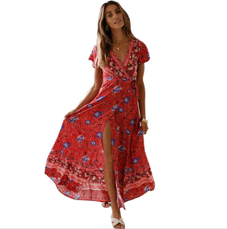 Printed Dress Sexy Dress - melvincucci