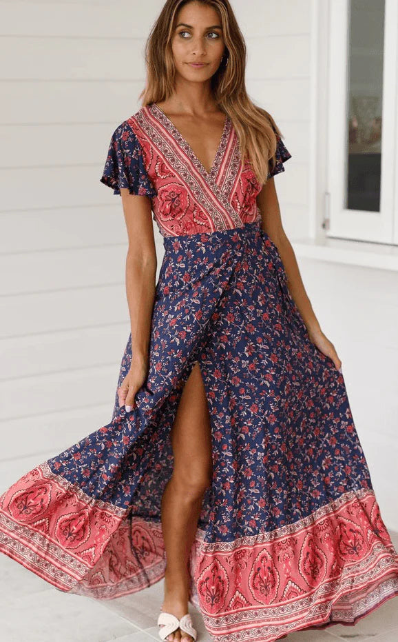 Printed Dress Sexy Dress - melvincucci