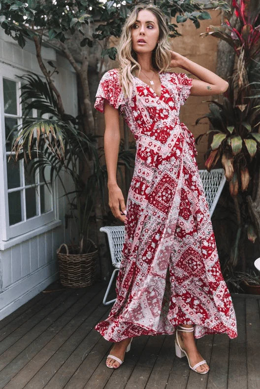 Printed Dress Sexy Dress - melvincucci