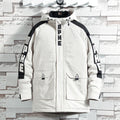 Printed hooded cotton coat - melvincucci