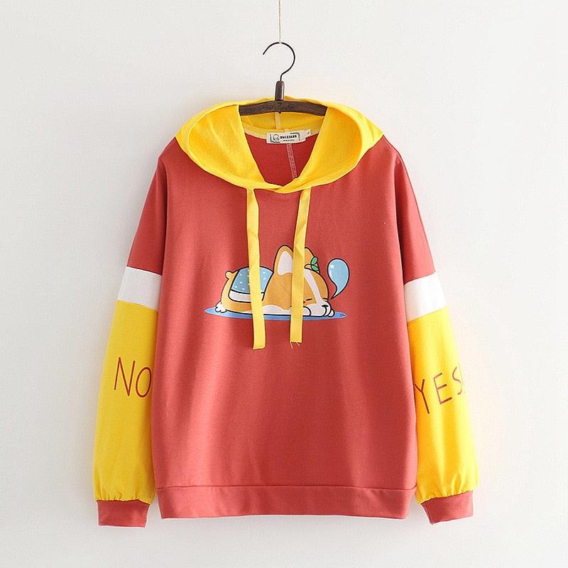Printed hooded sweatshirt - melvincucci