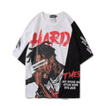 Printed Round Neck Short-sleeved T-shirt Men - melvincucci