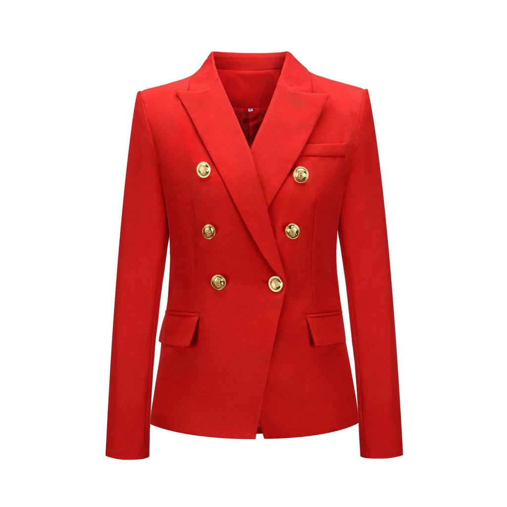 Professional double breasted suit women - melvincucci