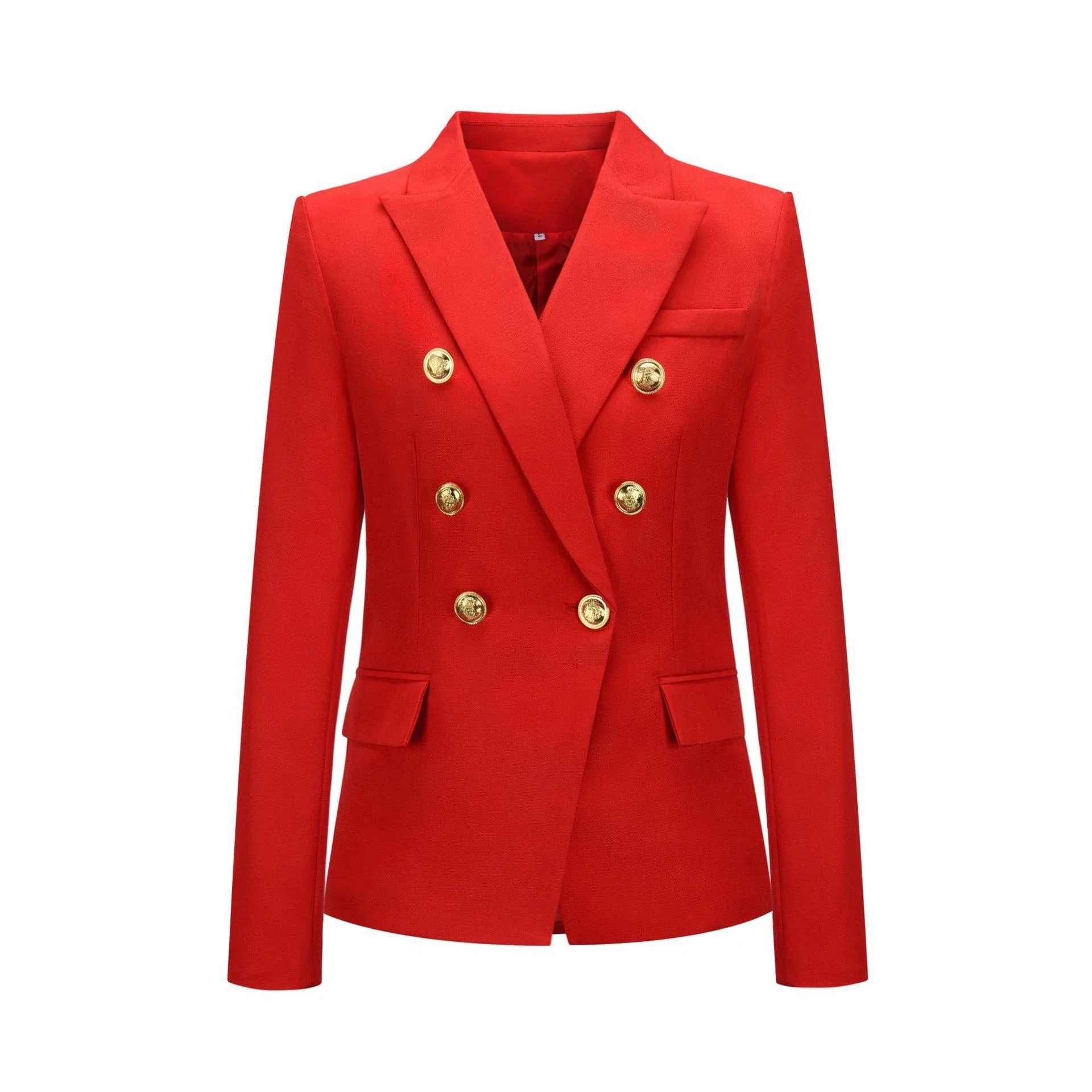 Professional double breasted suit women - melvincucci