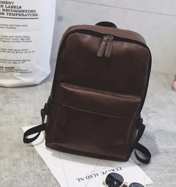 PU men's shoulder bag shoulder bag student bag computer men bag tide - melvincucci