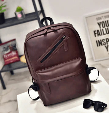 PU men's shoulder bag shoulder bag student bag computer men bag tide - melvincucci