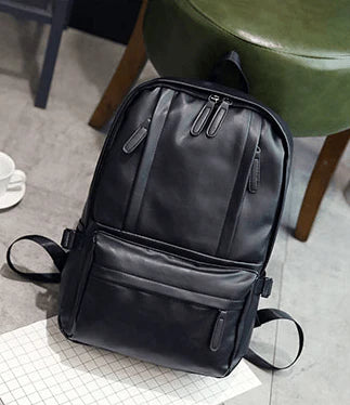 PU men's shoulder bag shoulder bag student bag computer men bag tide - melvincucci