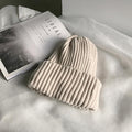 Pure Color Chenille Knitted Hat Women Woolen Hat - melvincucci