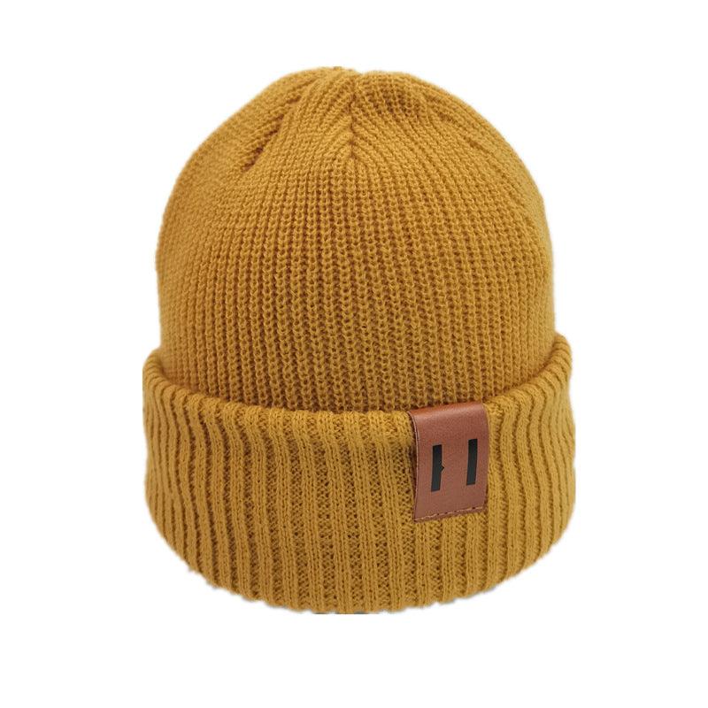 Pure color wild wool hat for men and women - melvincucci
