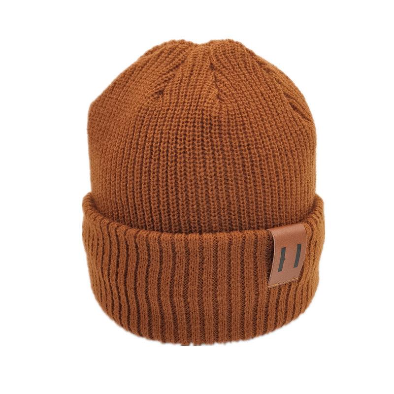 Pure color wild wool hat for men and women - melvincucci