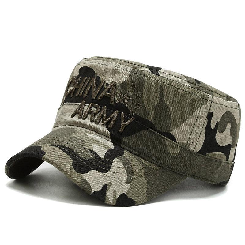 Pure Cotton Men Summer Sun Hat Camouflage - melvincucci