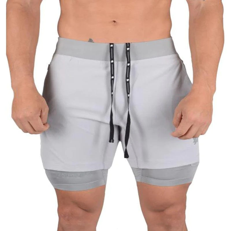Quick-drying Double Shorts Men - melvincucci