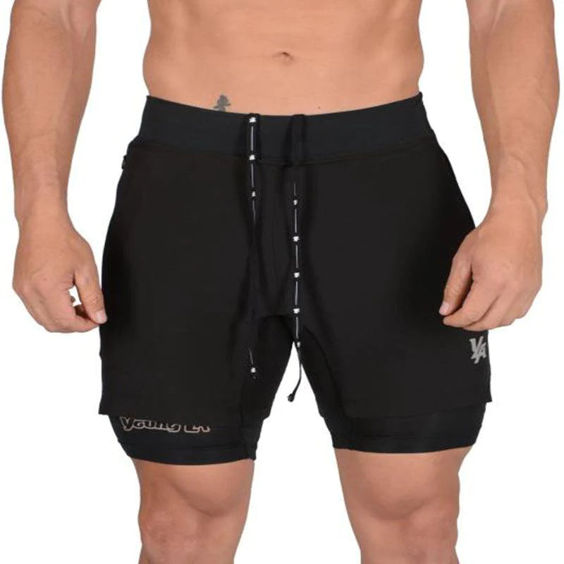 Quick-drying Double Shorts Men - melvincucci