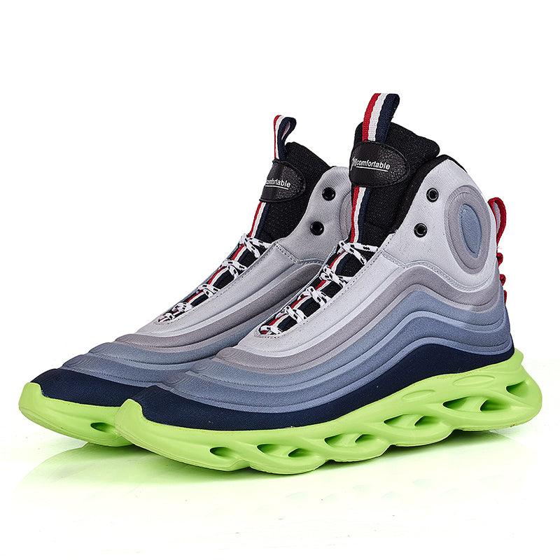 Rainbow gradient old shoes men - melvincucci