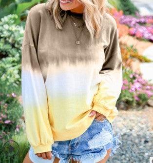 Rainbow gradient sweatshirt - melvincucci