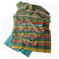 Rainbow Plaid Wool Scarf Letter Color Matching Men And Women Couple Thick Shawl - melvincucci