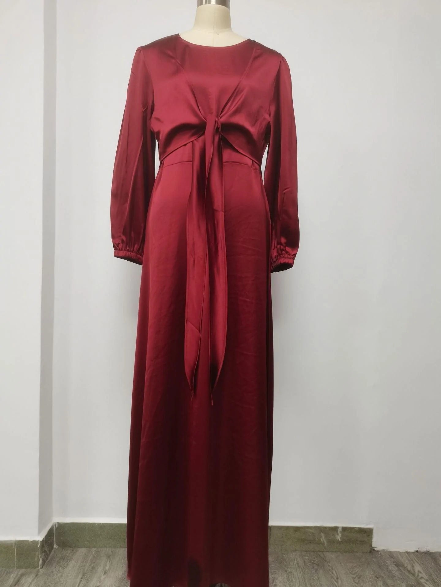 Ramadan Eid Mubarak Kaftan Dubai Abaya Turkey Muslim Women Hijab Satin Dress Islam Caftan Marocain Dresses Vestidos Robe Femme - melvincucci