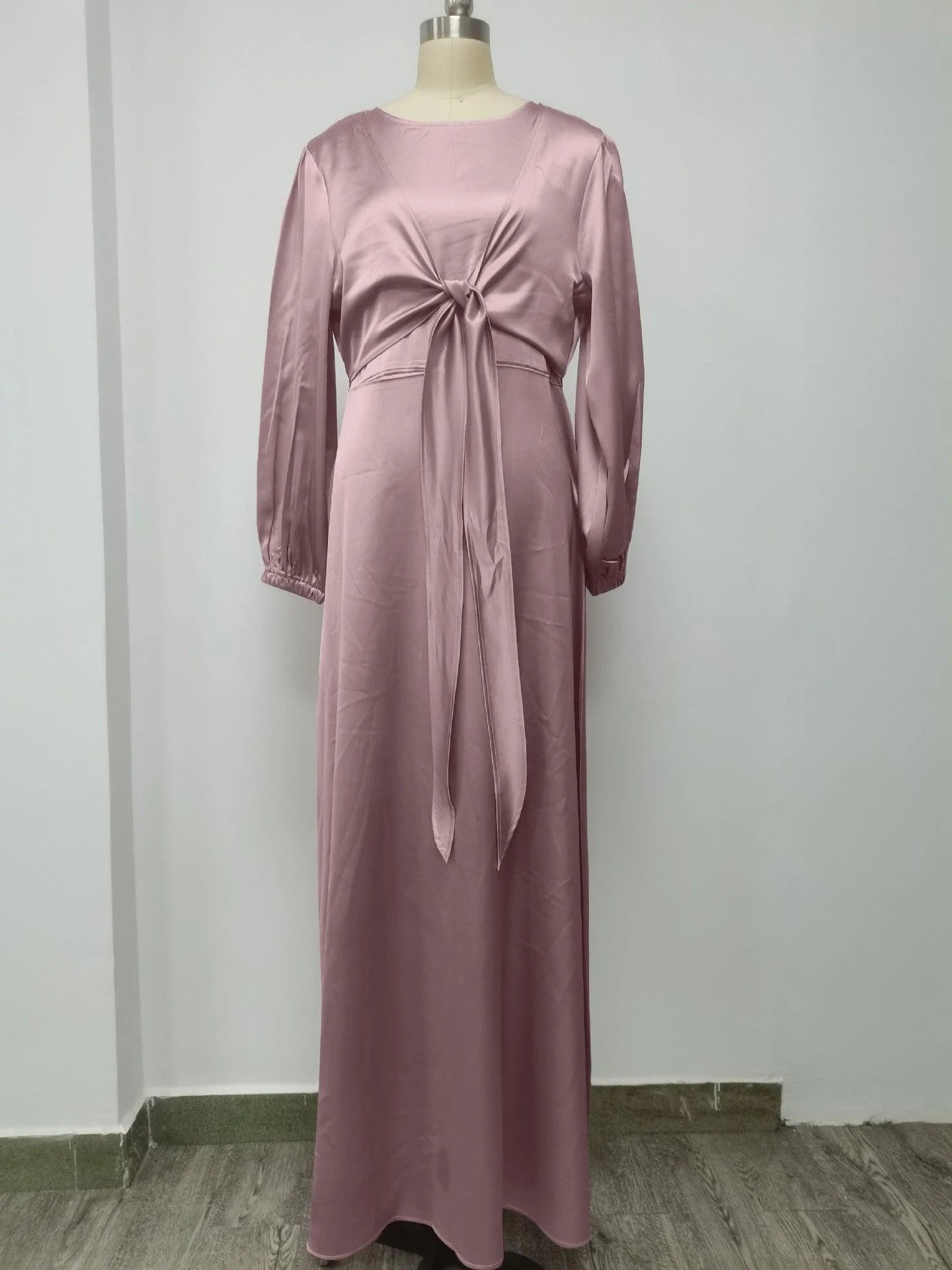 Ramadan Eid Mubarak Kaftan Dubai Abaya Turkey Muslim Women Hijab Satin Dress Islam Caftan Marocain Dresses Vestidos Robe Femme - melvincucci