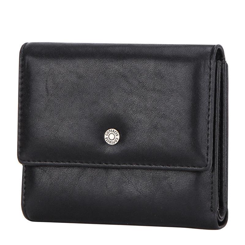 Randy RFID Leather Small Bifold Wallet - melvincucci