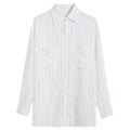 Real Shot Denim Shirt Women Autumn Long Sleeve - melvincucci