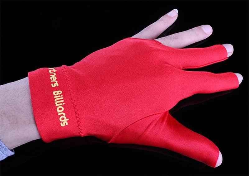 Refined Gloves Billiards Gloves Billiards Three Finger Gloves - melvincucci