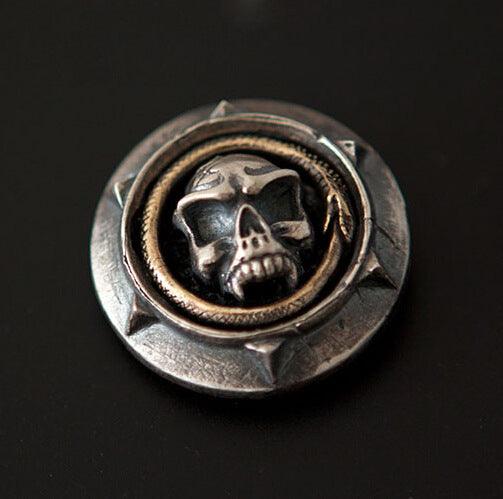 Reincarnation Cloth Buckle Copper DIY Leather Goods Leather Carving Accessories Copper Buckle - melvincucci