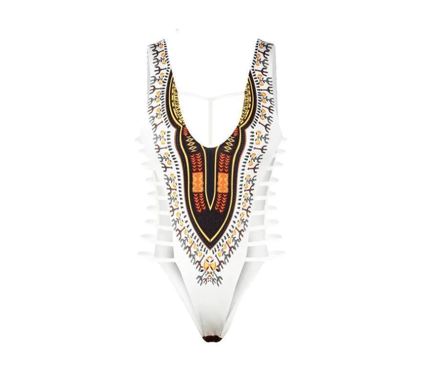 Retro Ankara One Piece - melvincucci