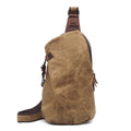 Retro Chest Bag Shoulder Bag Men Canvas Bag - melvincucci