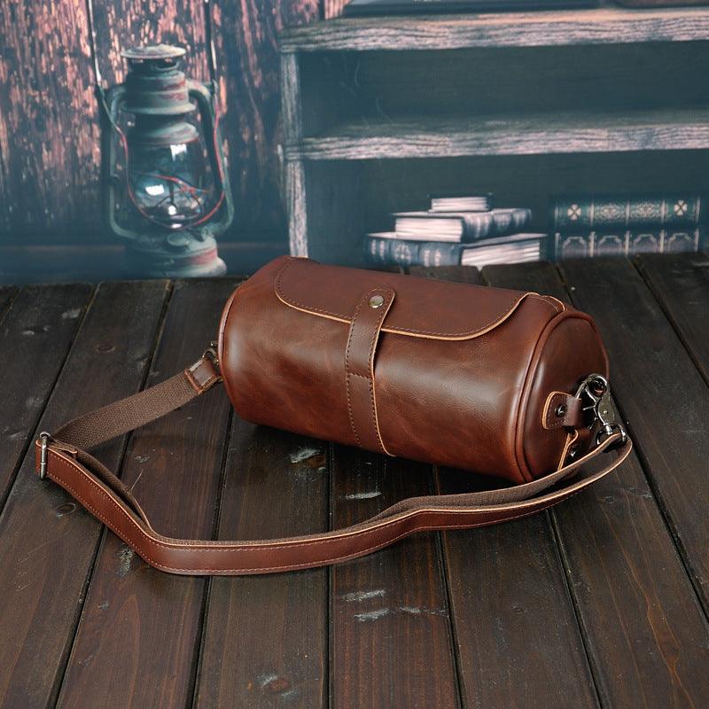 Retro fashion small leather bag - melvincucci