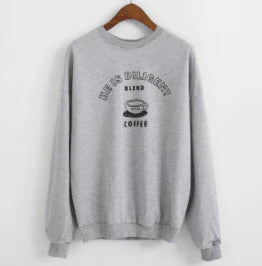 Retro Letters Printed Sweatshirt Women Fashion Hoodies - melvincucci