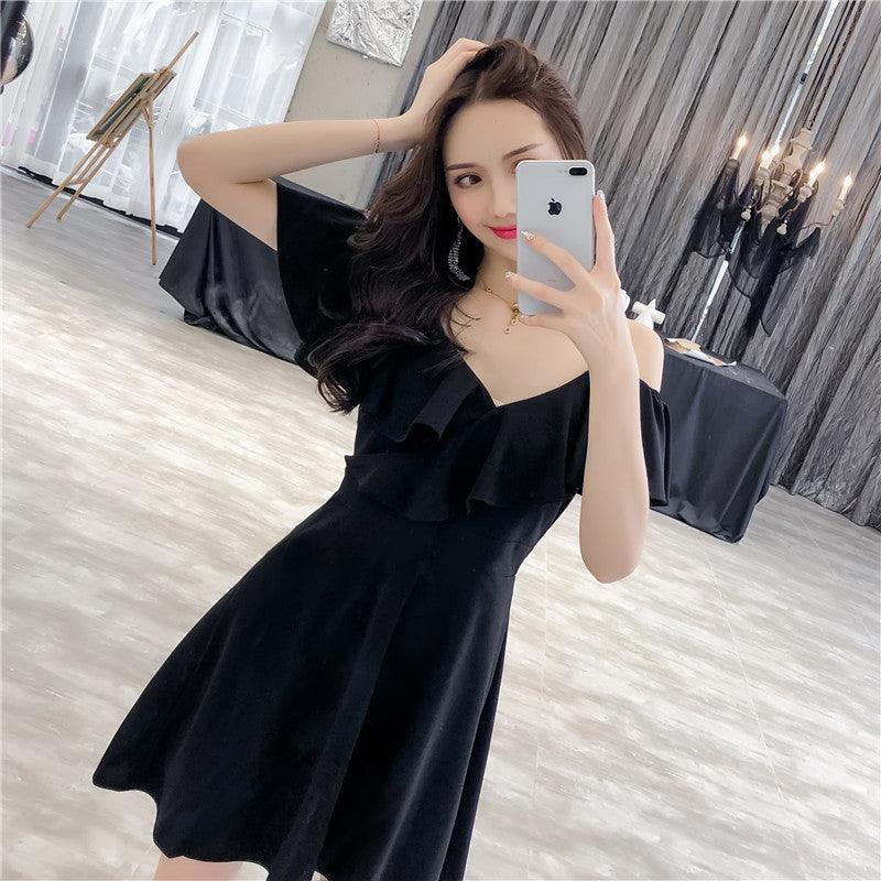 Retro Skirt Temperament Waist Dress Women - melvincucci