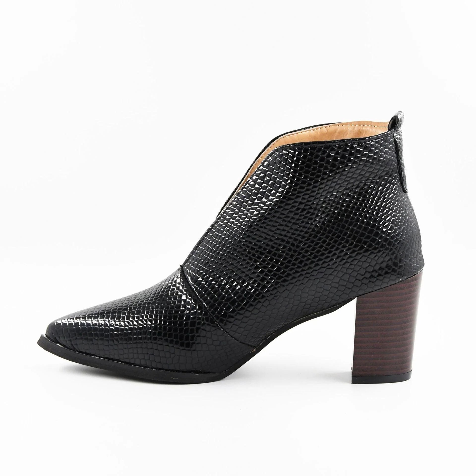 Retro Square Toe Casual Large Size Single Shoe Mid Heel - melvincucci