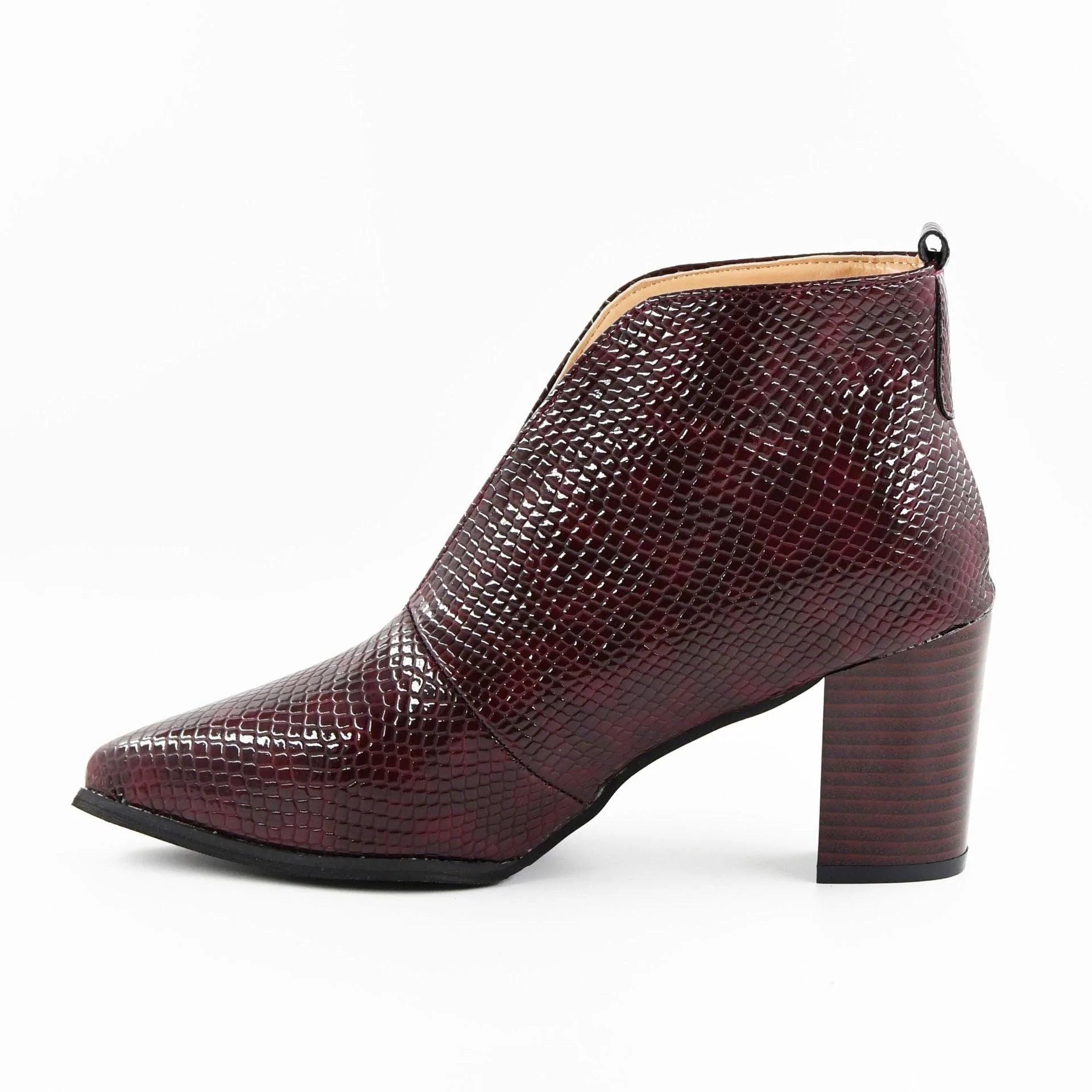 Retro Square Toe Casual Large Size Single Shoe Mid Heel - melvincucci