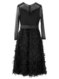 Retro Tea Break French Hollow Sexy Dress - melvincucci