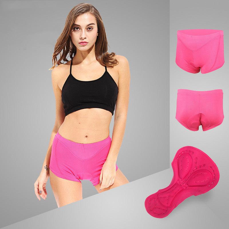 Riding underwear men and women silicone pad bicycle underwear - melvincucci