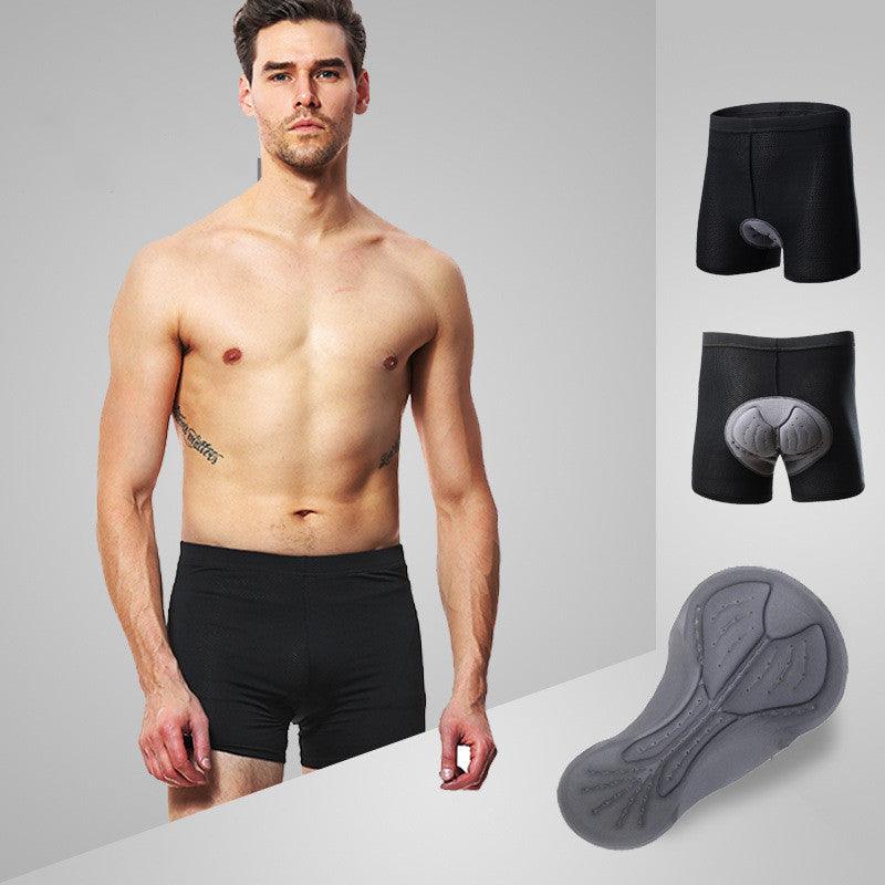 Riding underwear men and women silicone pad bicycle underwear - melvincucci