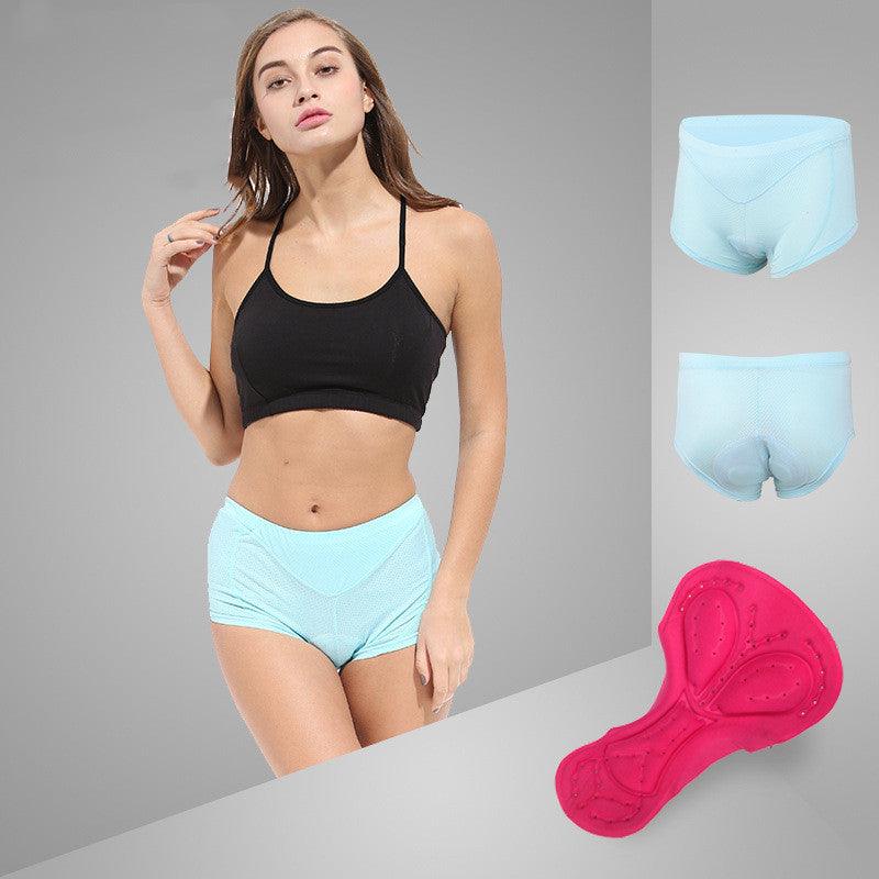Riding underwear men and women silicone pad bicycle underwear - melvincucci