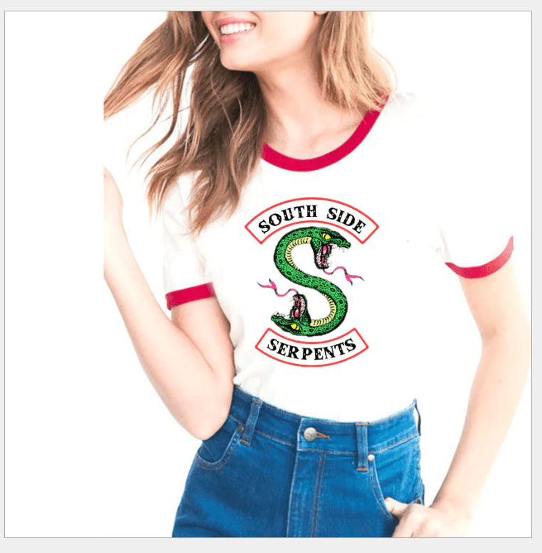 Riverdale Southside Serpents T shirt Women - melvincucci