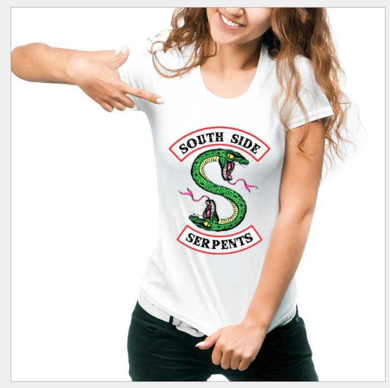 Riverdale Southside Serpents T shirt Women - melvincucci