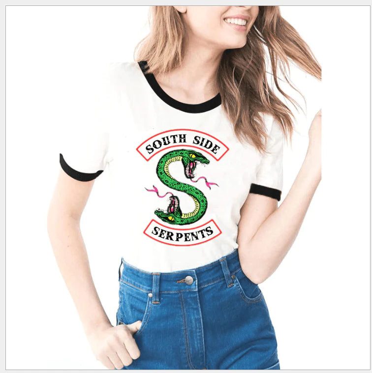 Riverdale Southside Serpents T shirt Women - melvincucci