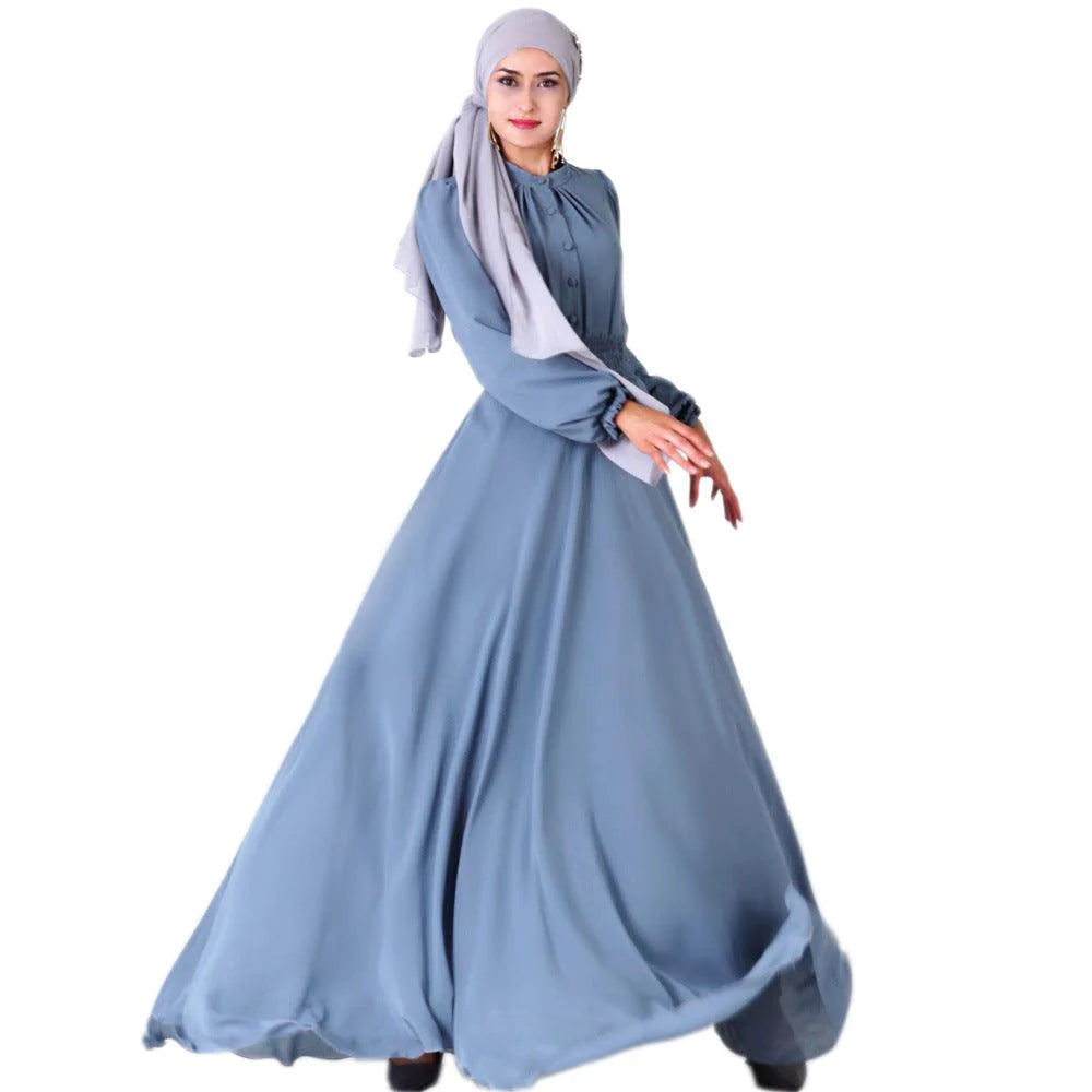 Robe Femme Hiver 2021 Eid Mubarak Kaftan Abaya Dubai Turkey Muslim Fashion Hijab Dress Islam Dresses Abayas For Women Vestidos - melvincucci
